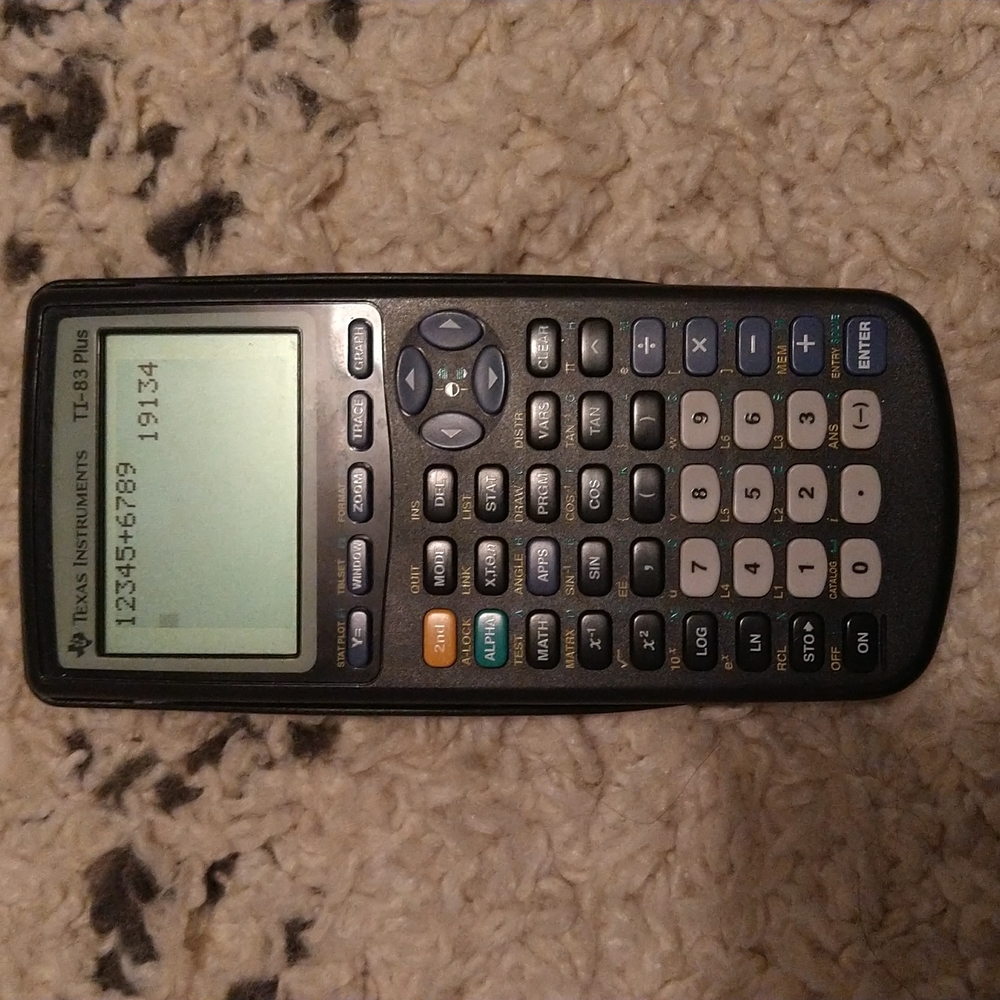 TI 83 Plus Calculator